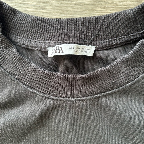 Zara black shirt for women size L - Picture 3 of 5